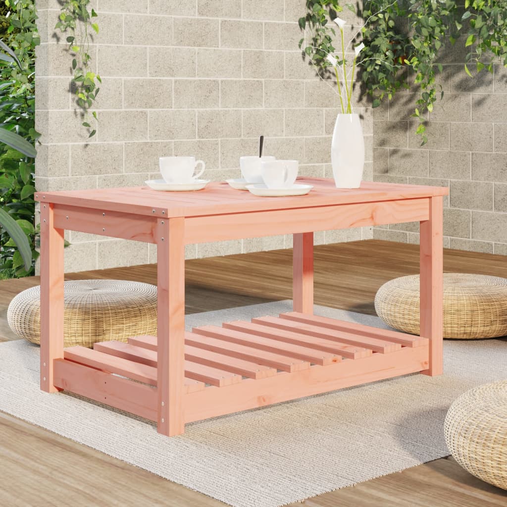 Garden table, 82.5x50.5x45cm, douglas fir solid wood