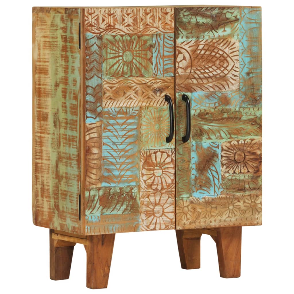 Sideboard, 55x30x75cm, solid reclaimed wood
