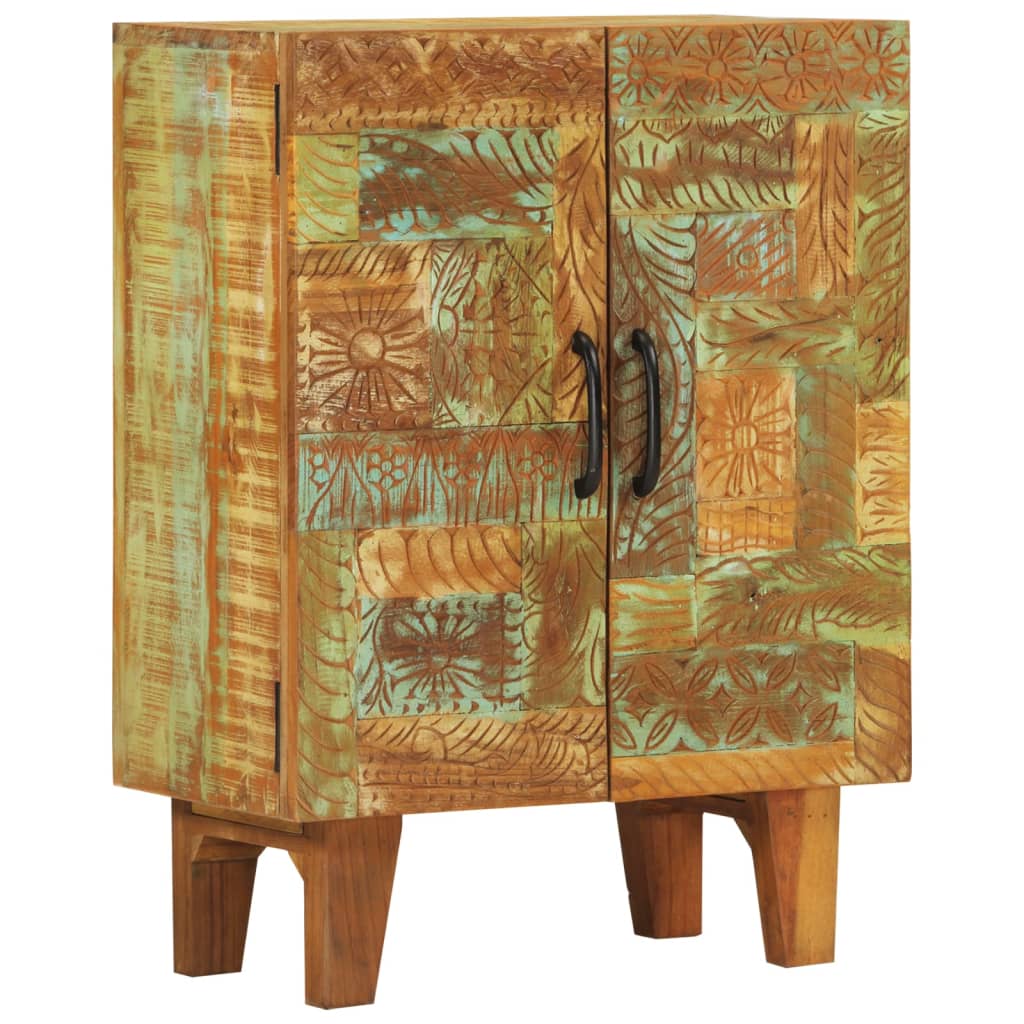 Sideboard, 55x30x75cm, solid reclaimed wood