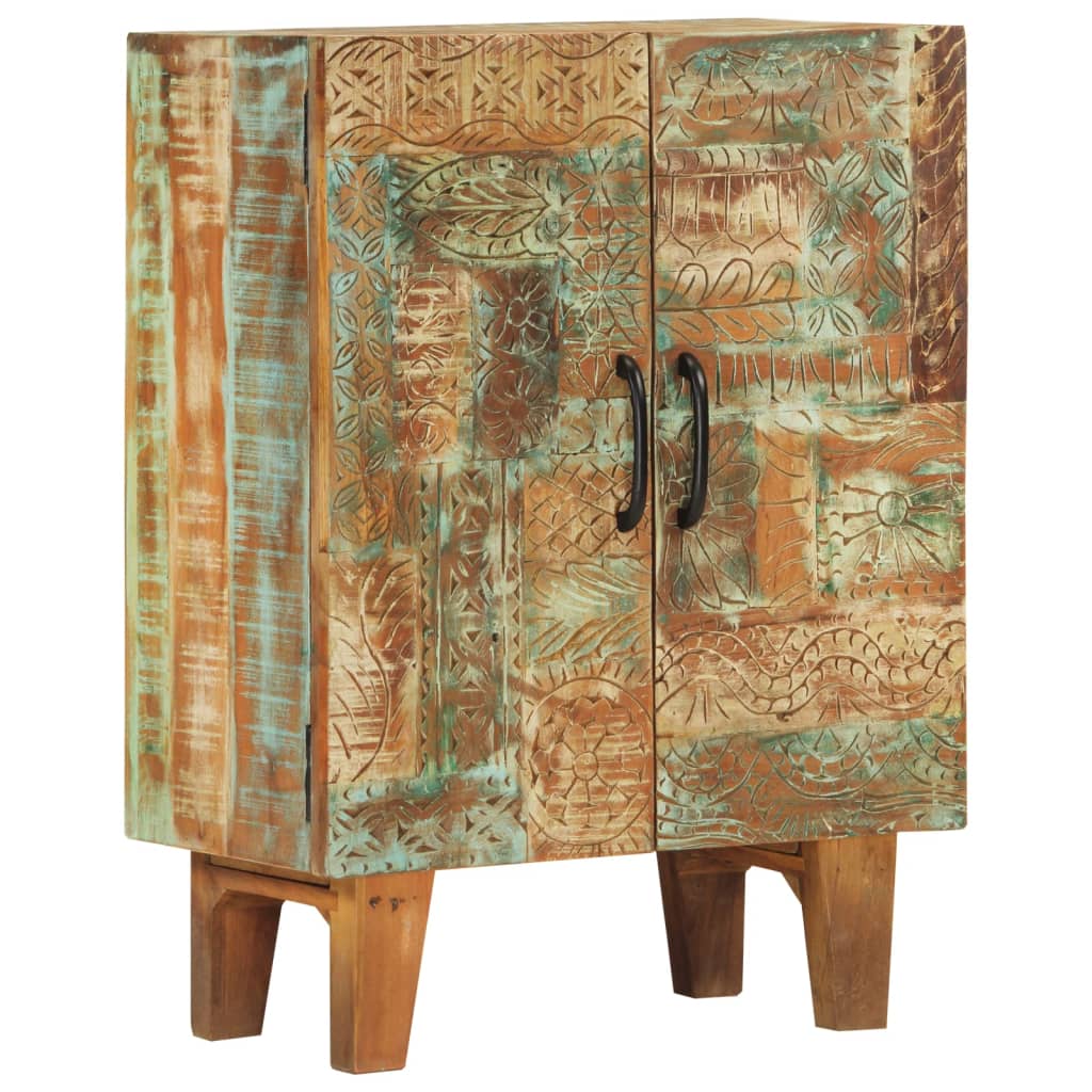 Sideboard, 55x30x75cm, solid reclaimed wood