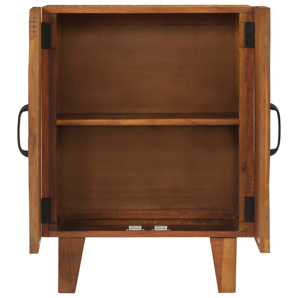 Sideboard, 55x30x75cm, solid reclaimed wood