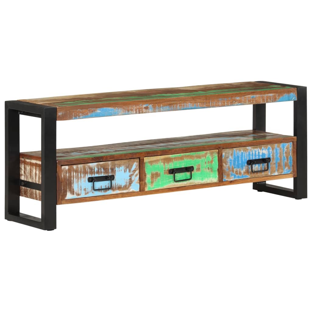 TV skapītis, 120x30x45cm, pārstrādāta koksne