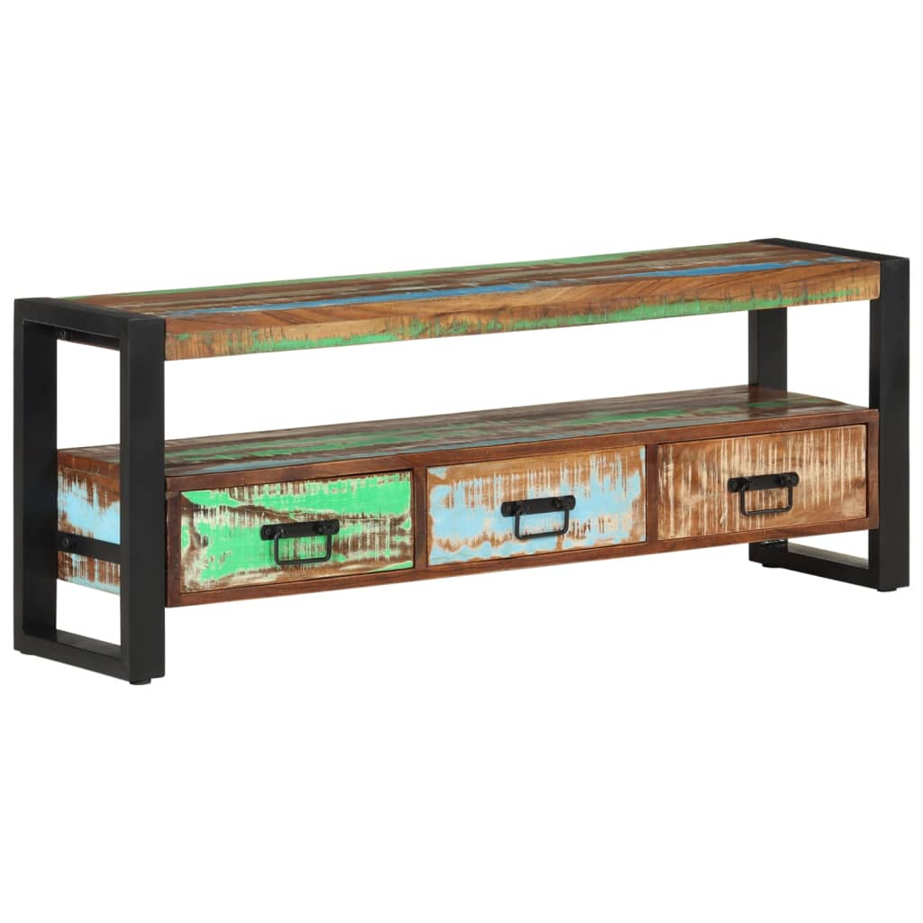 TV skapītis, 120x30x45cm, pārstrādāta koksne