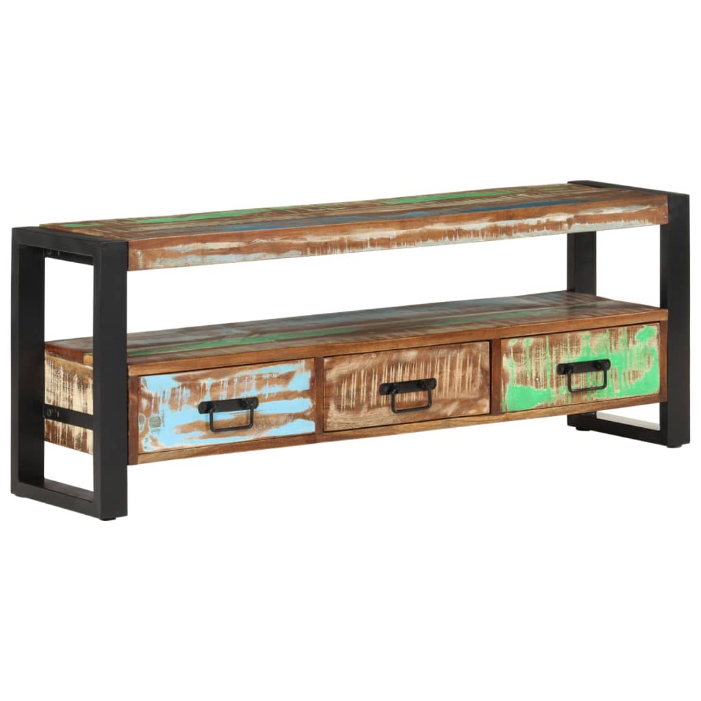TV skapītis, 120x30x45cm, pārstrādāta koksne