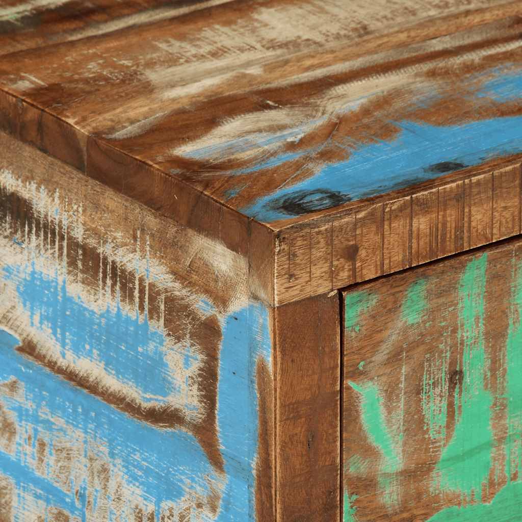 TV cabinet, (118-200) x 30 x 40 cm, solid reclaimed wood