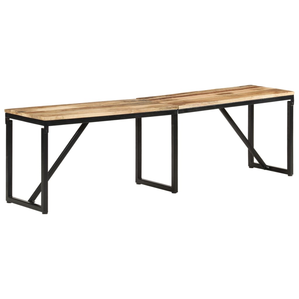 Bench, 160x35x46cm, solid mango wood