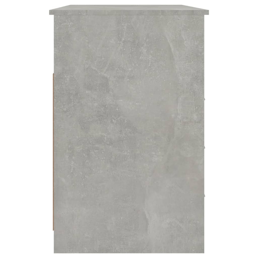 Rakstāmgalds, betona pelēks, 102x50x76cm, koks