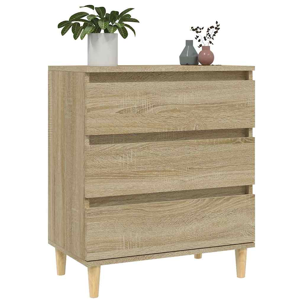 Sideboard, Sonoma Oak, 60x35x70cm, engineered wood