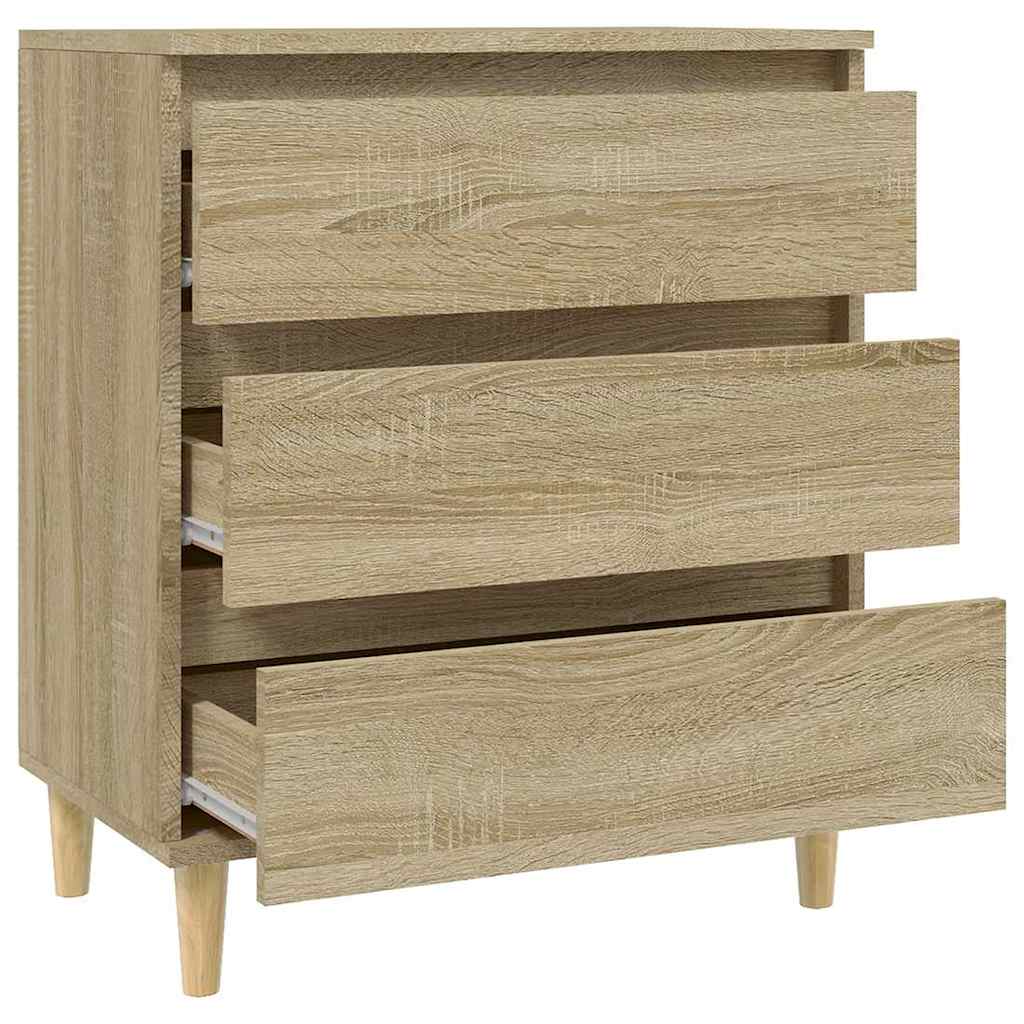 Sideboard, Sonoma Oak, 60x35x70cm, engineered wood