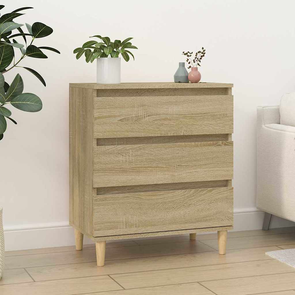 Sideboard, Sonoma Oak, 60x35x70cm, engineered wood