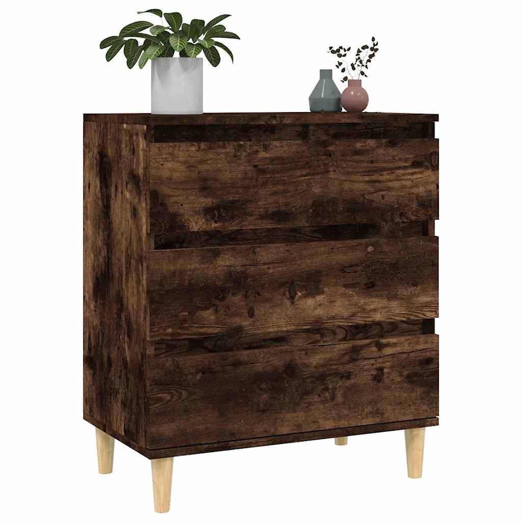 Sideboard, smoky oak, 60x35x70cm, engineered wood