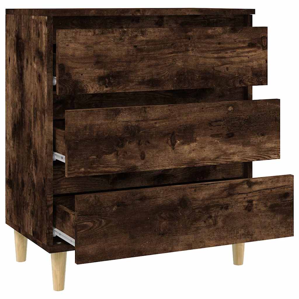 Sideboard, smoky oak, 60x35x70cm, engineered wood