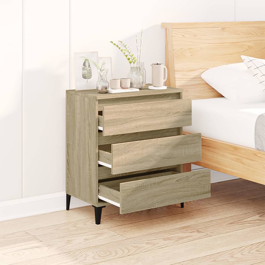 Sideboard, Sonoma Oak, 60x35x70cm, engineered wood