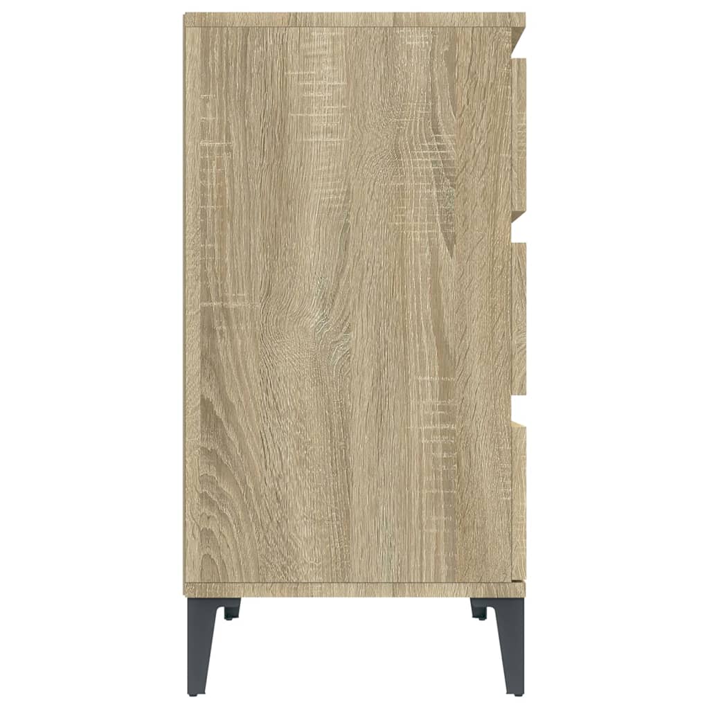 Sideboard, Sonoma Oak, 60x35x70cm, engineered wood