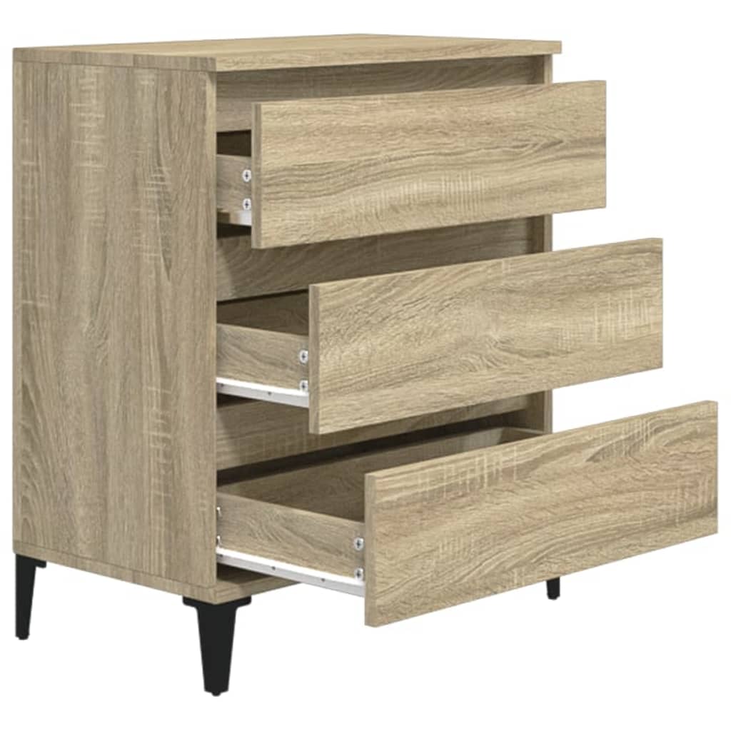 Sideboard, Sonoma Oak, 60x35x70cm, engineered wood