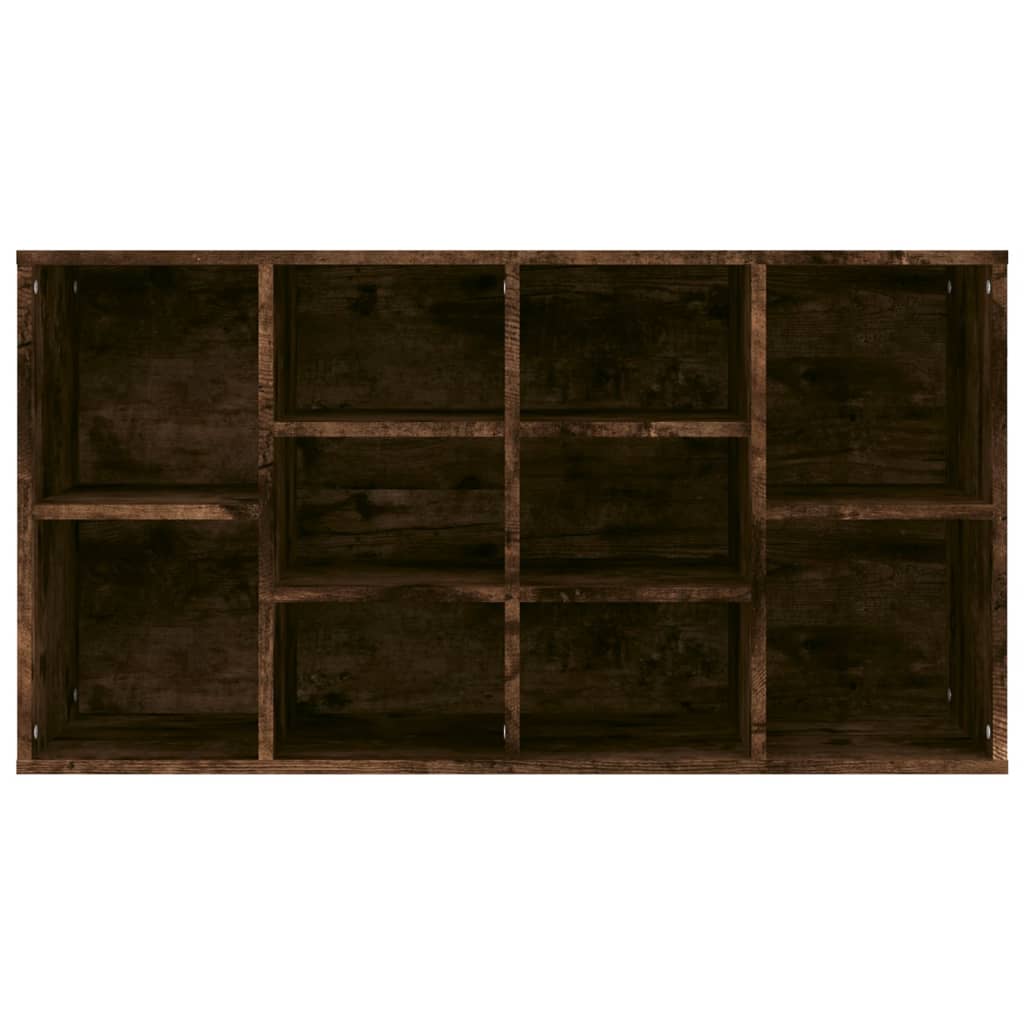 Shoe bench, smoked oak, 103x30x55cm, treated wood
