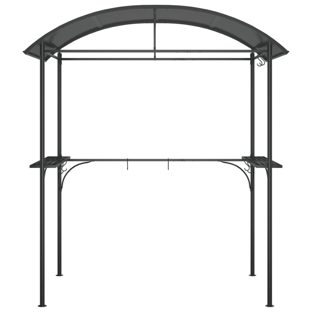 BBQ Gazebo ROWAN, anthracite, 220x115cm