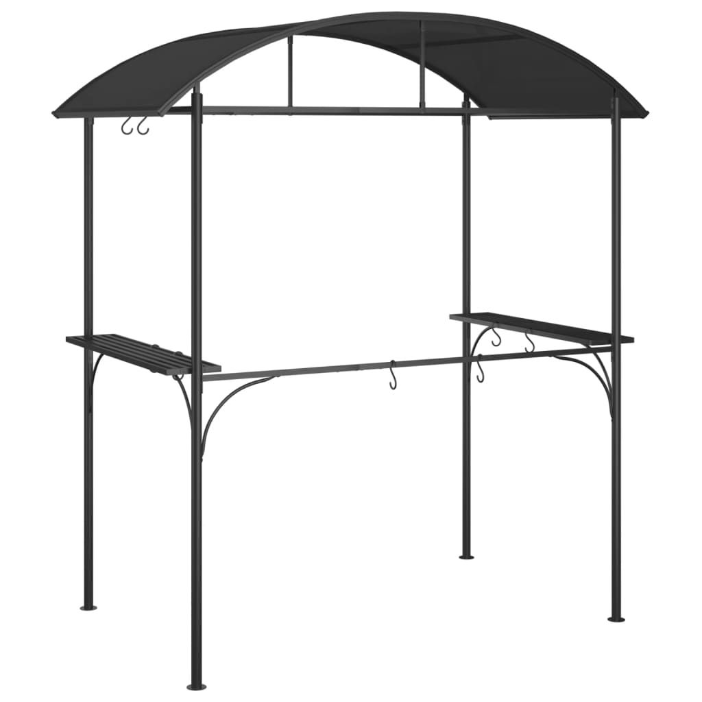 BBQ Gazebo ROWAN, anthracite, 220x115cm