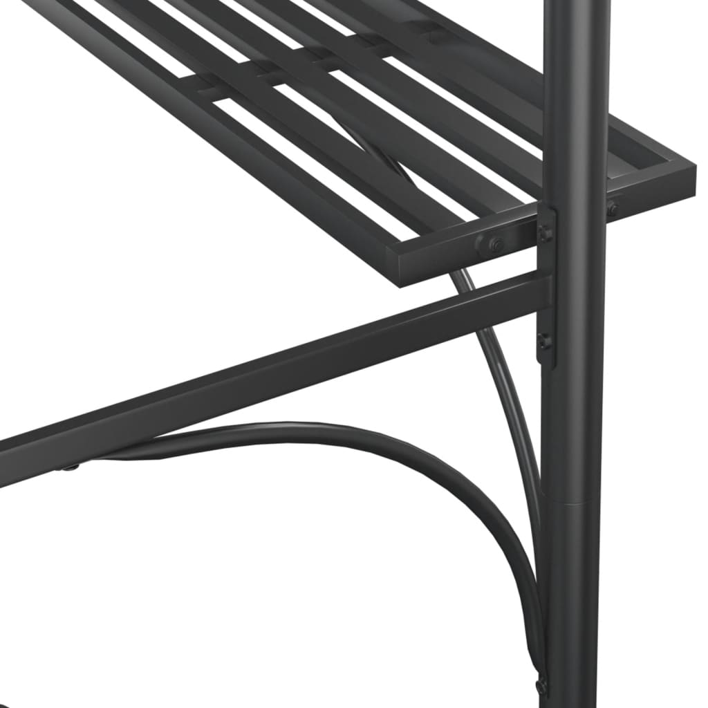 BBQ Gazebo ROWAN, anthracite, 220x115cm