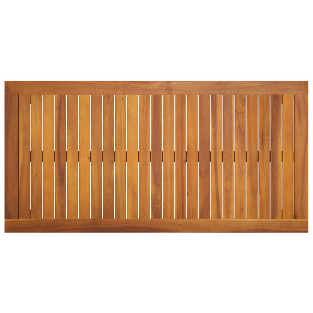 Dārza galds, 110x55x67cm, akācijas masīvkoks