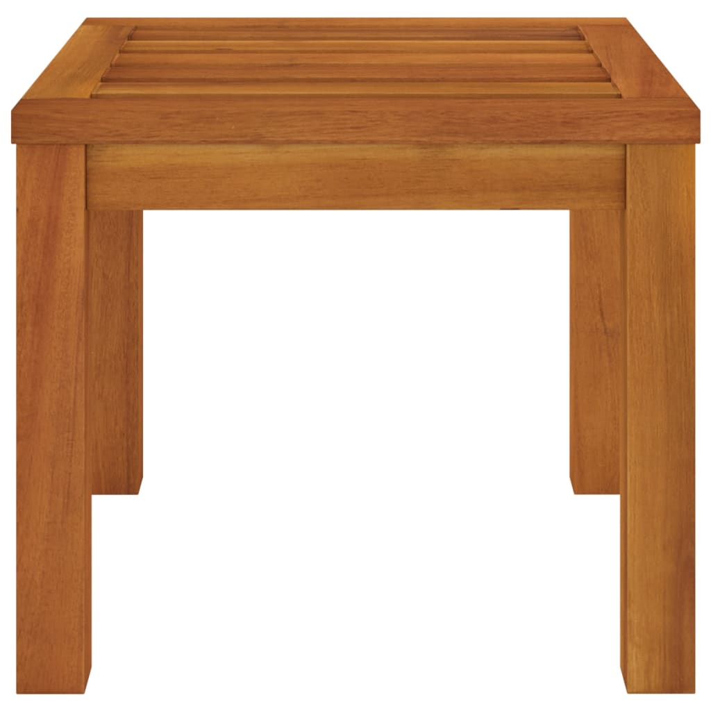 Garden stools with cushions, 2 pcs., 40x40x42cm, acacia