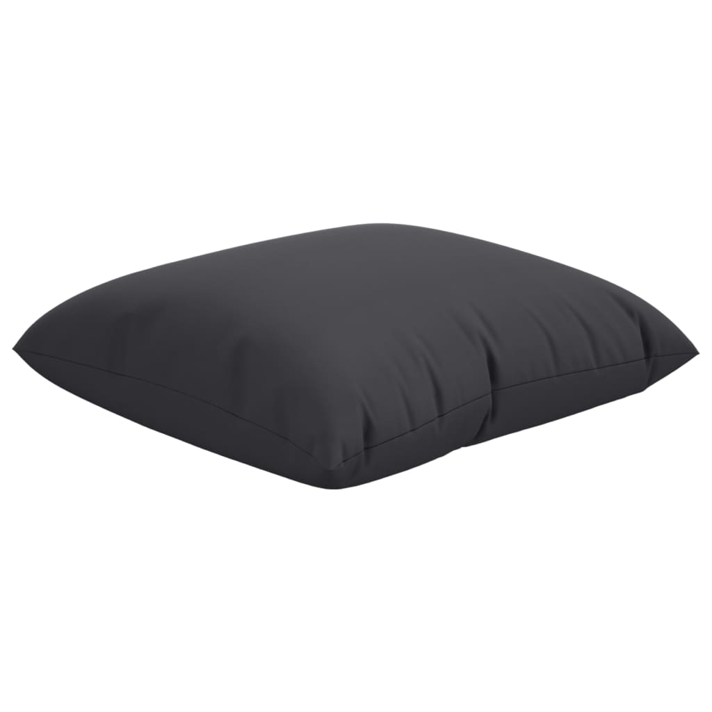 Sofa cushions, 4 pcs, black, 40x40cm, fabric
