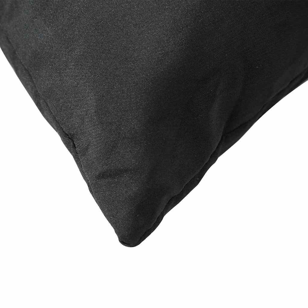 Sofa cushions, 4 pcs, black, 40x40cm, fabric