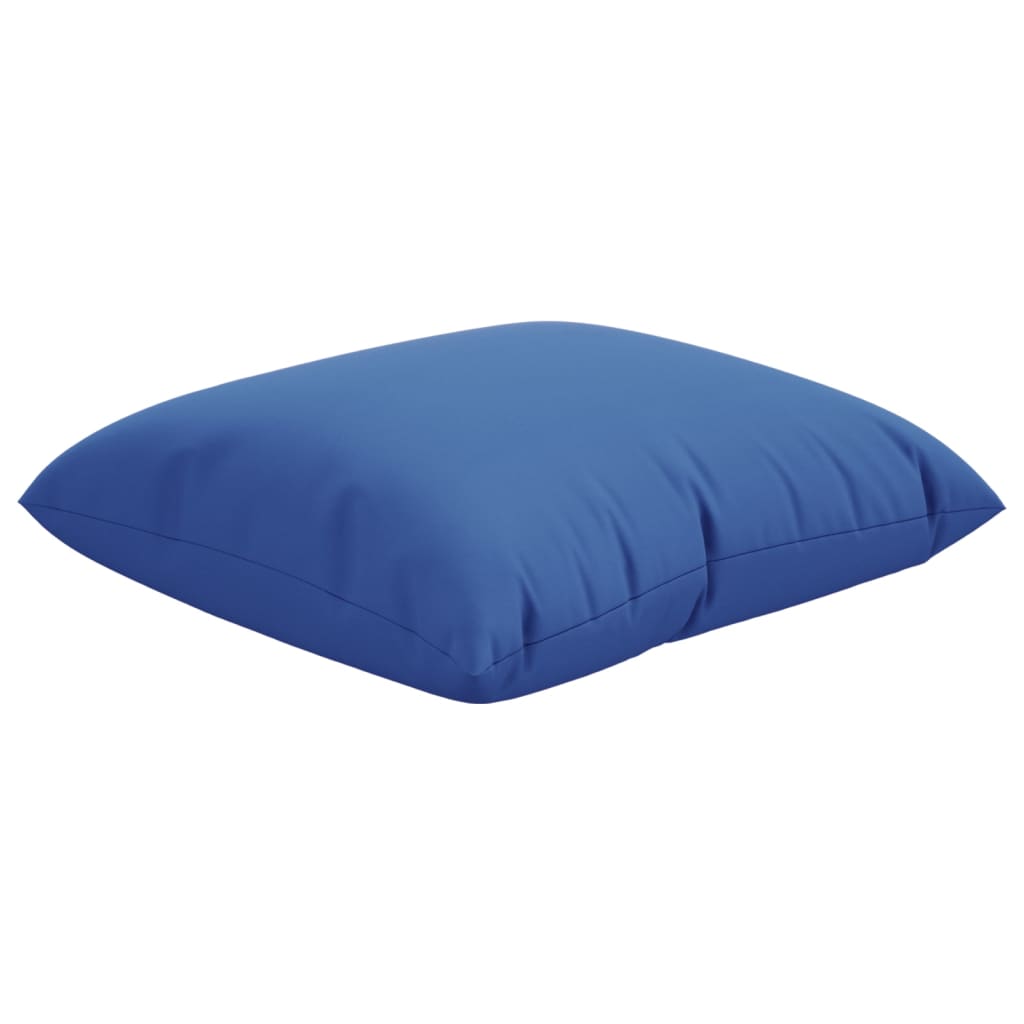 Sofa cushions, 4 pcs, royal blue, 50x50cm, fabric