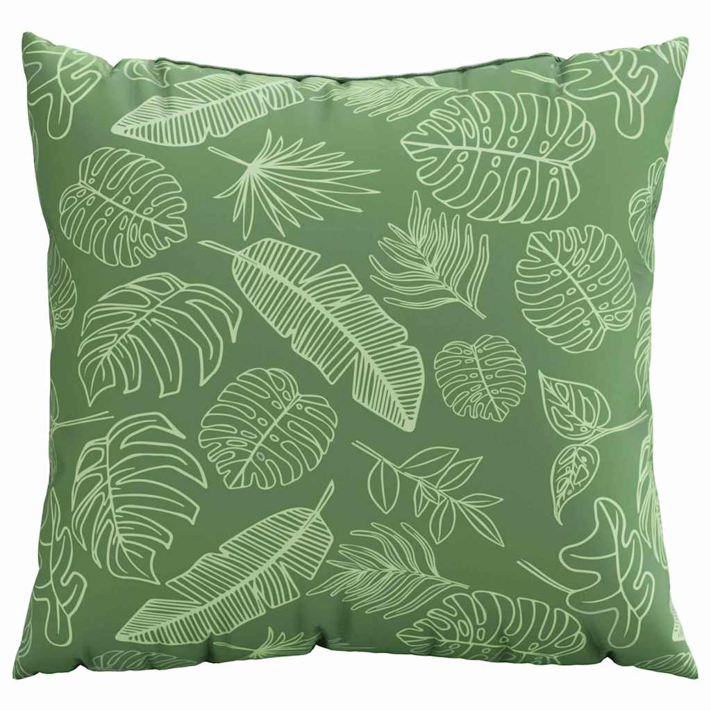 Dekoratīvo spilvenu pārvalks Lapelis, 4 gab., lapu raksts, 50 x 50 cm