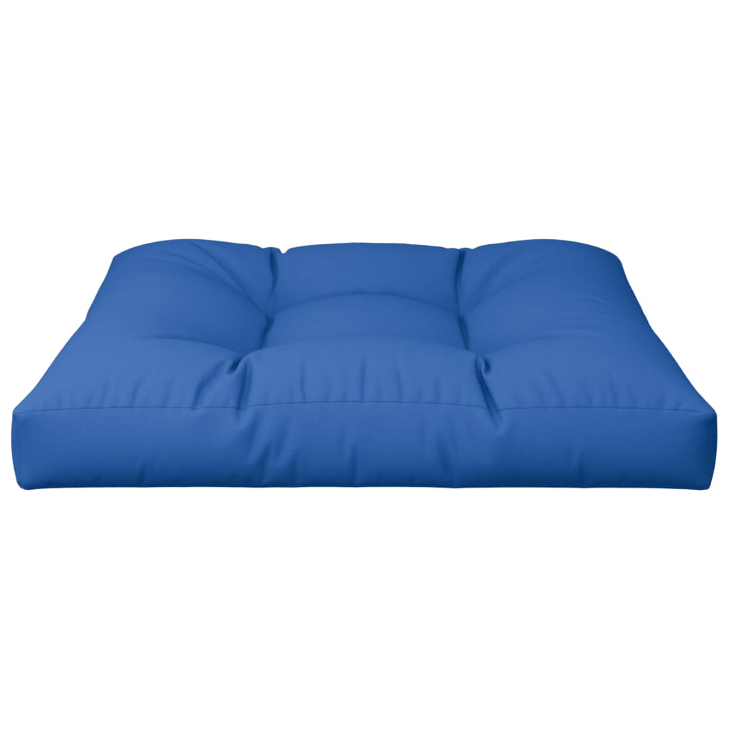 Pallet cushion, royal blue, 70x70x12cm, fabric