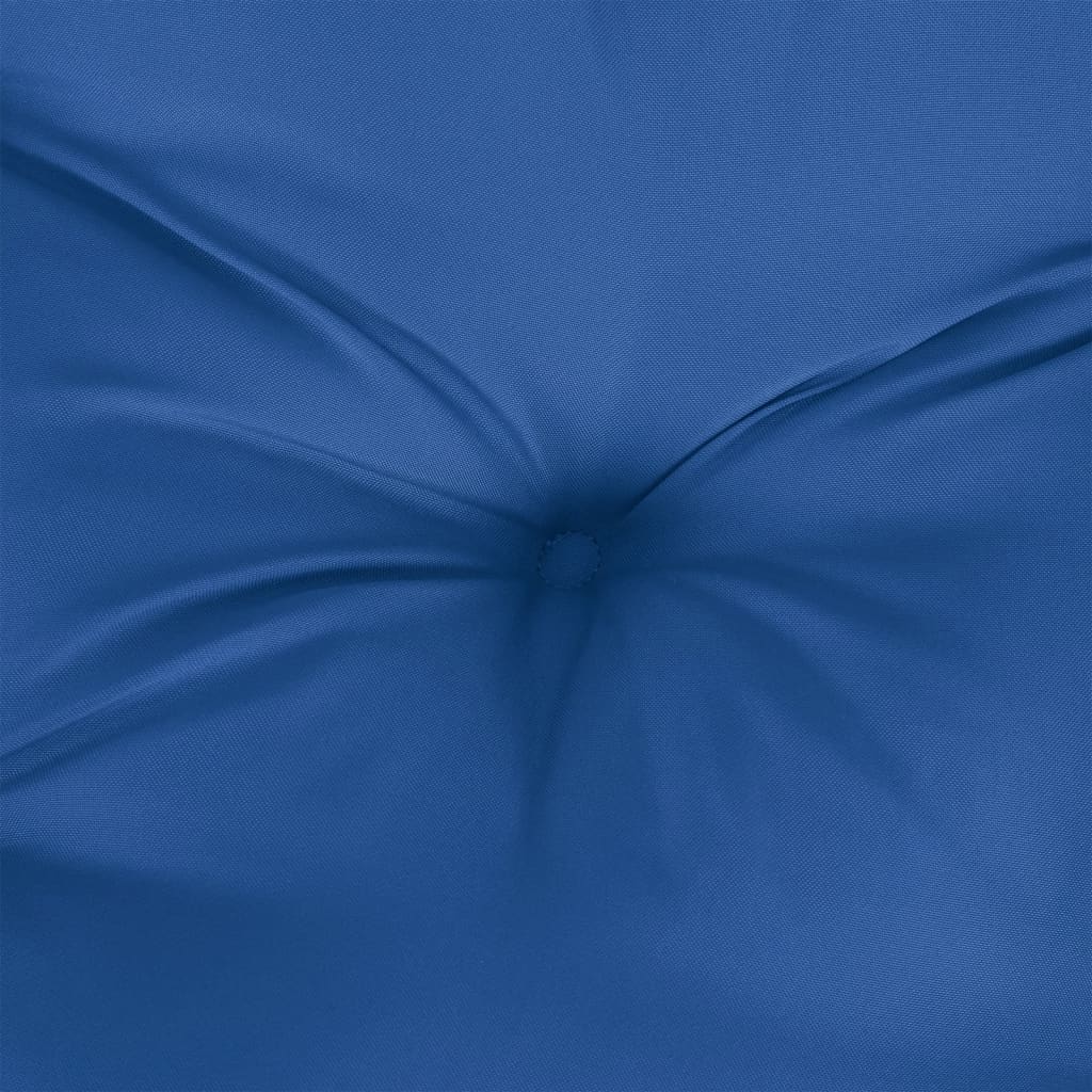 Pallet cushion, royal blue, 80x80x12cm, fabric