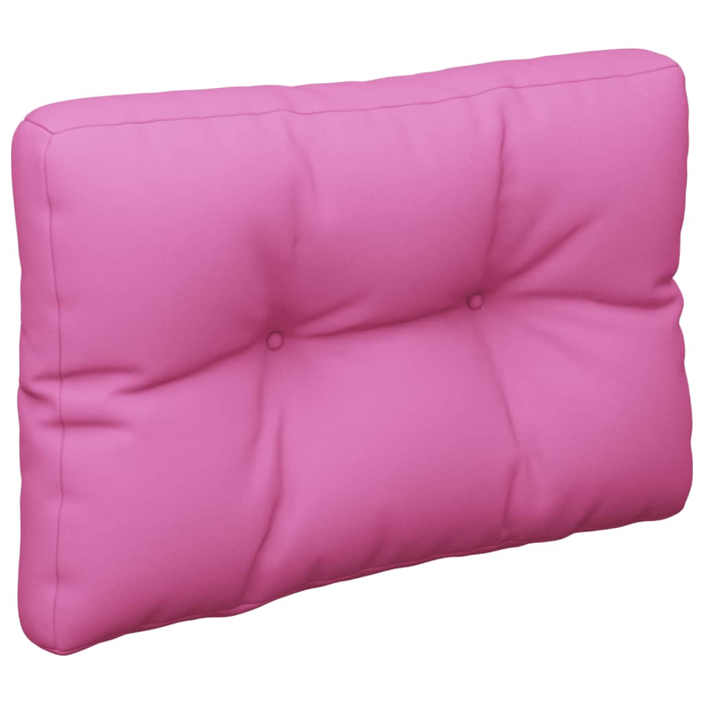 Pallet cushions, 2 pcs, pink, fabric