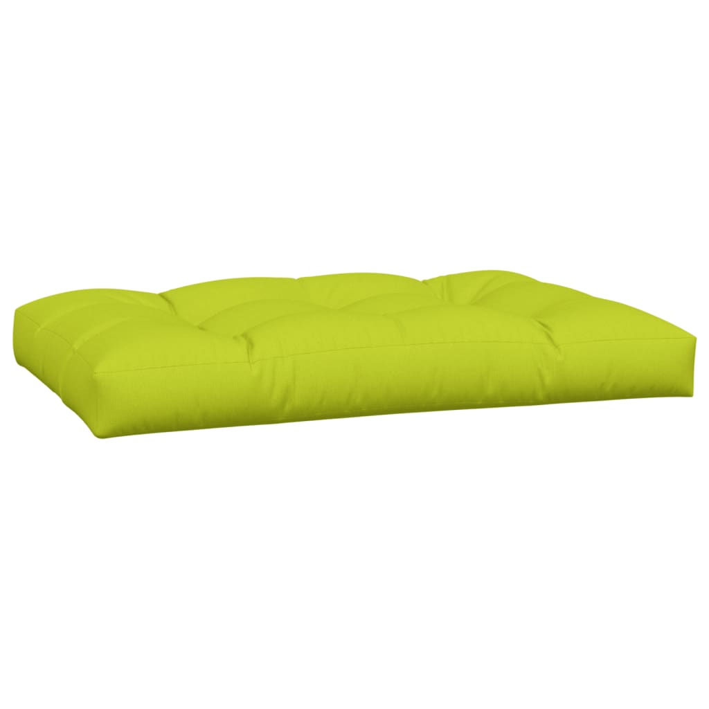 Pallet cushions, 2 pcs., bright green, fabric
