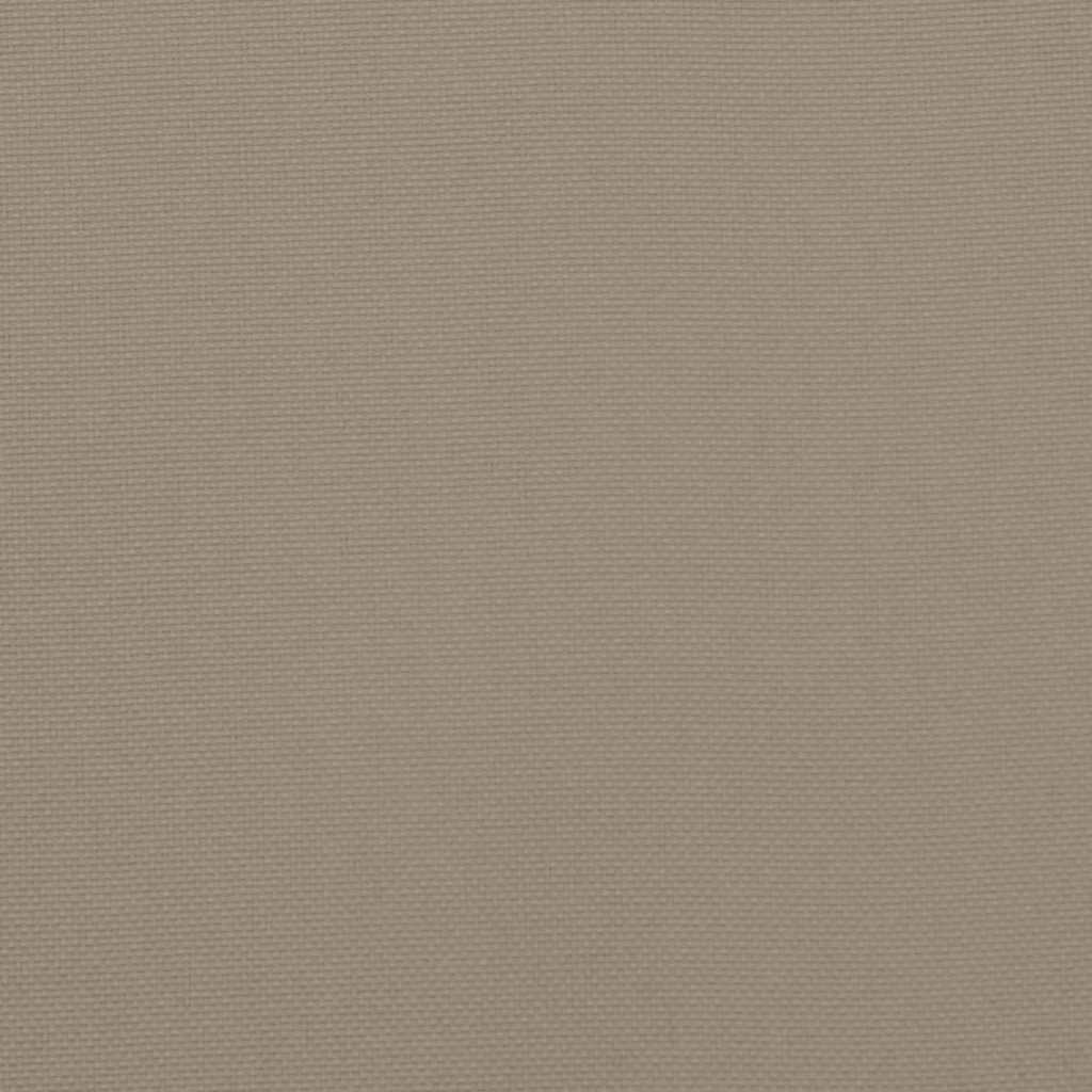 Pallet cushion, taupe, 60x61.5x10cm, fabric