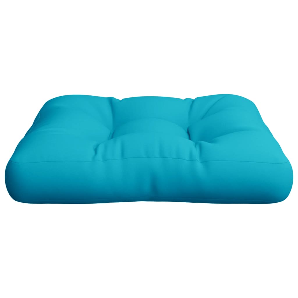 Pallet cushion, turquoise, 58x58x10cm, oxford fabric
