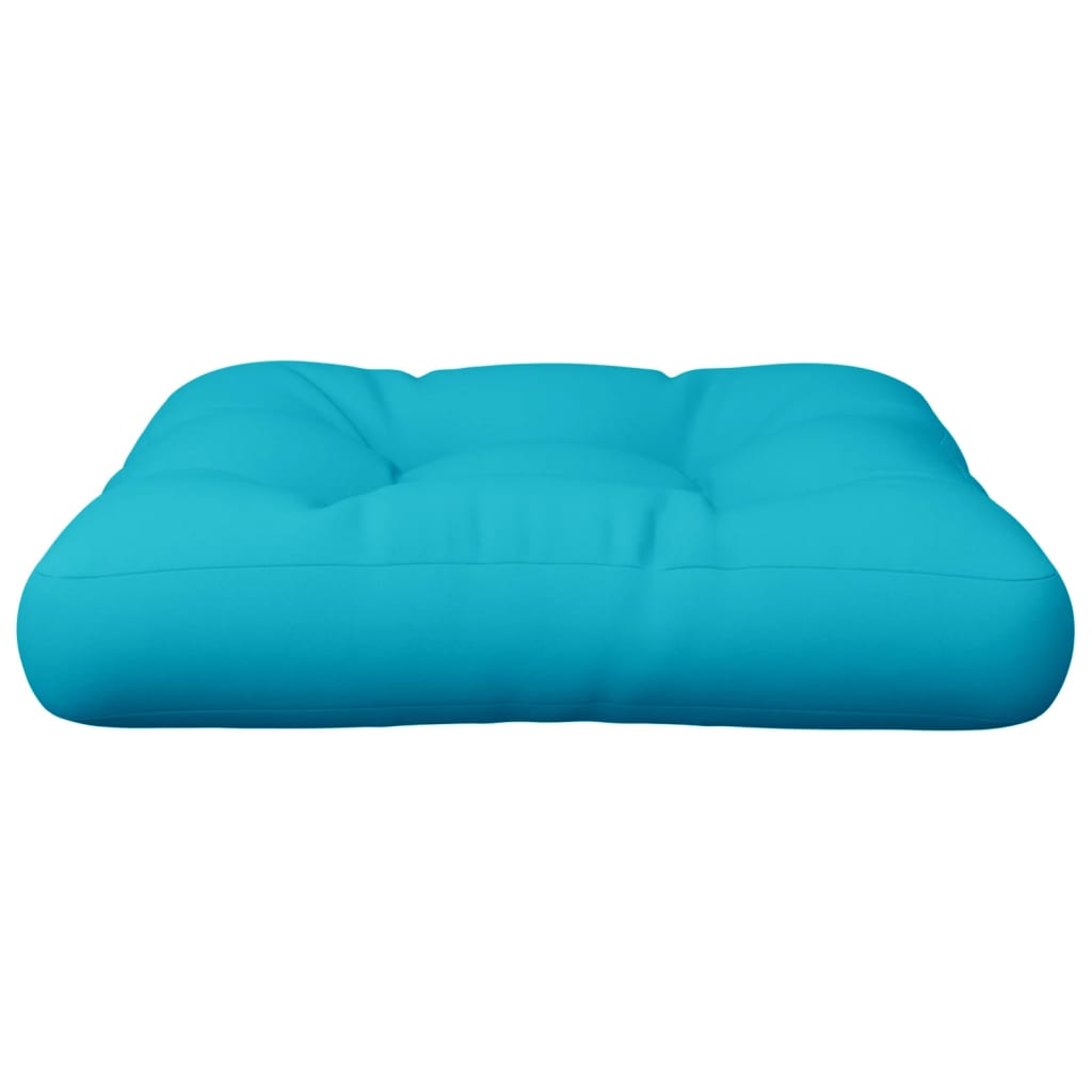 Pallet cushion, turquoise, 58x58x10cm, oxford fabric