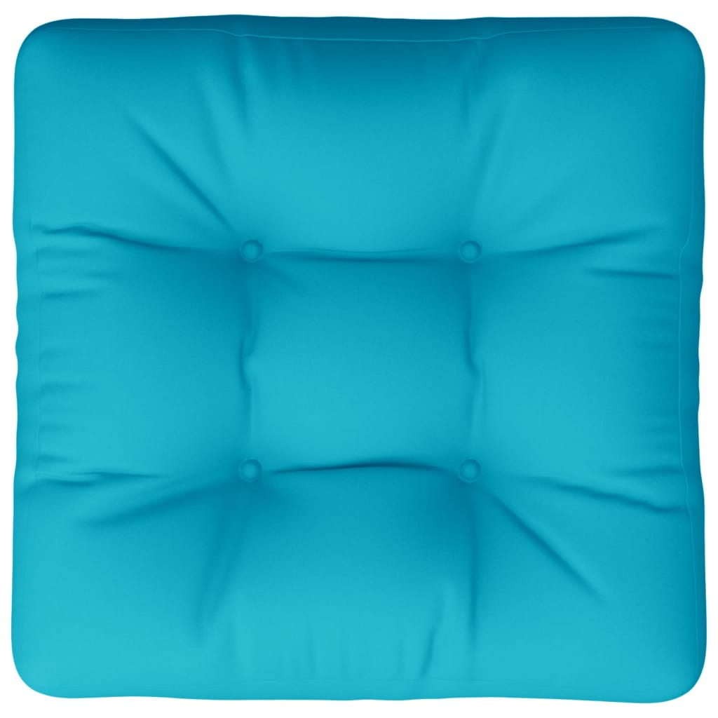 Pallet cushion, turquoise, 58x58x10cm, oxford fabric