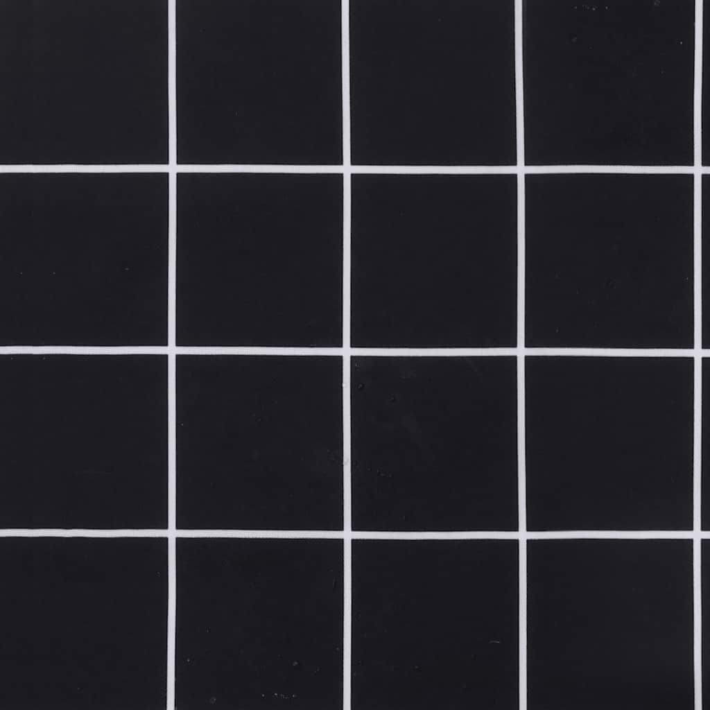 Chair pads, 2 pc., 40x40x4cm, fabric, black check