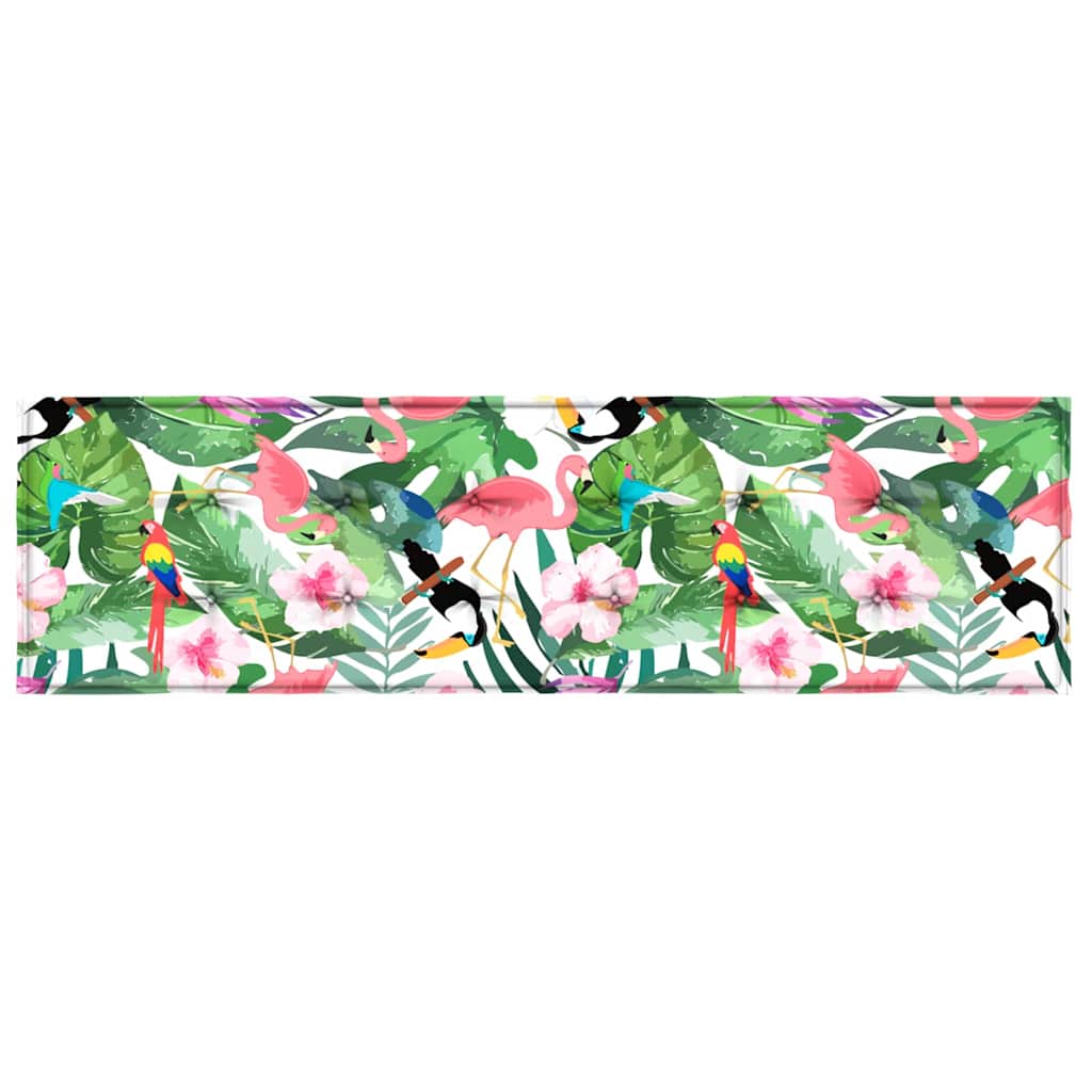 Bench mat Multicolour 150 x 50 x 3 cm Oxford fabric