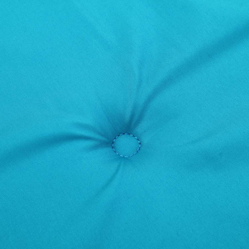 Garden bench cushion, turquoise, 200x50x4cm, fabric