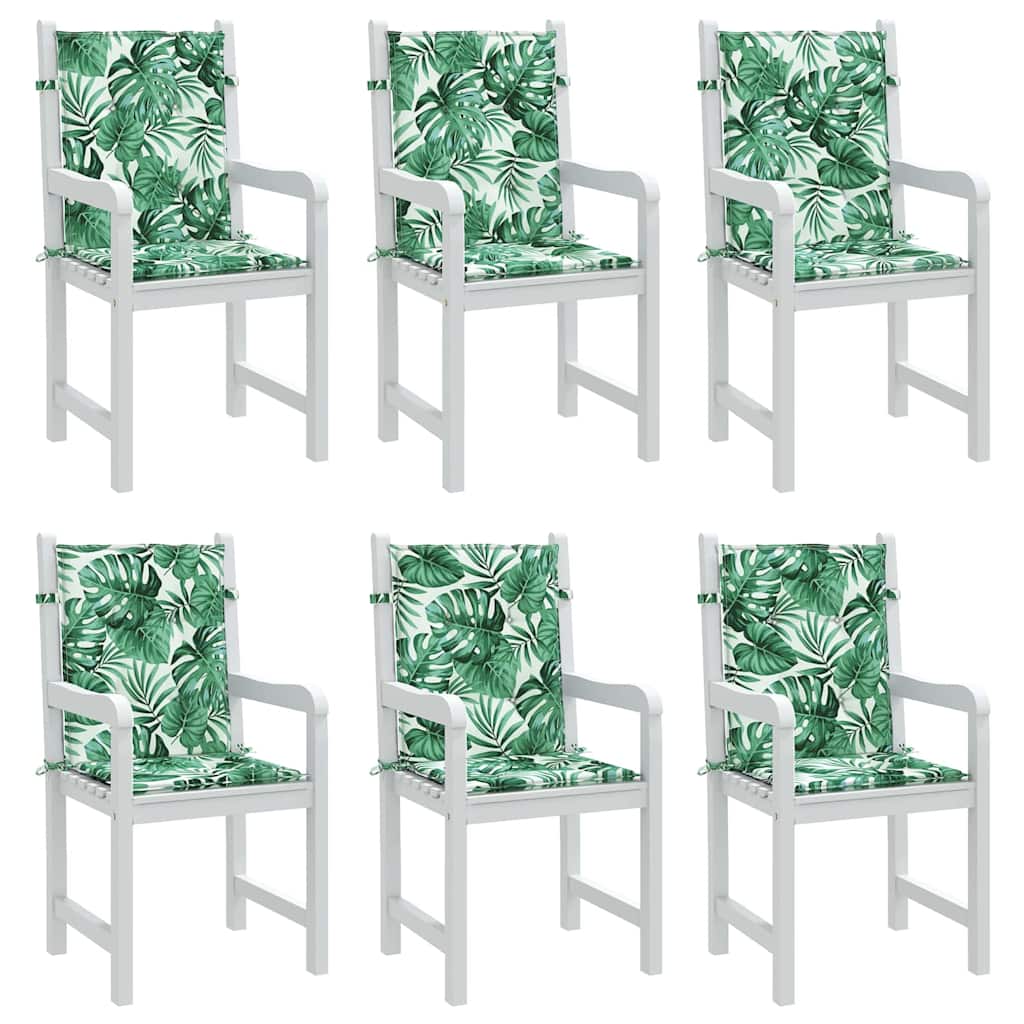 Atlošo pagalvėlės Lapelis 6 pcs Lapų raštas 100 x 50 x 3 cm