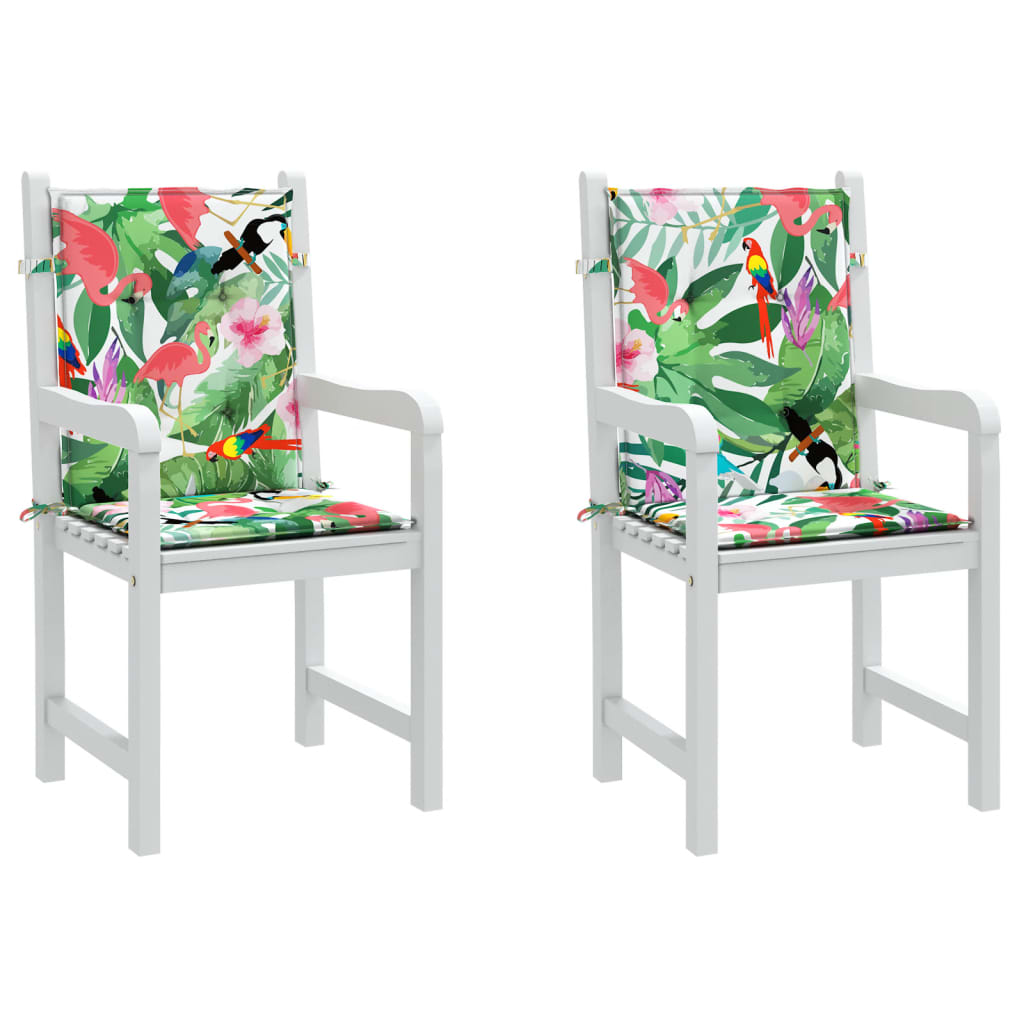 Chair cushions, 2 pcs., assorted colours, fabric