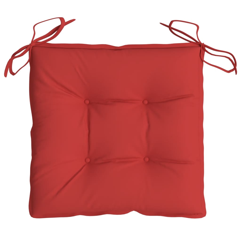 Palečių pagalvėlės, 2vnt., raudonos, 50x50x7cm, audinys