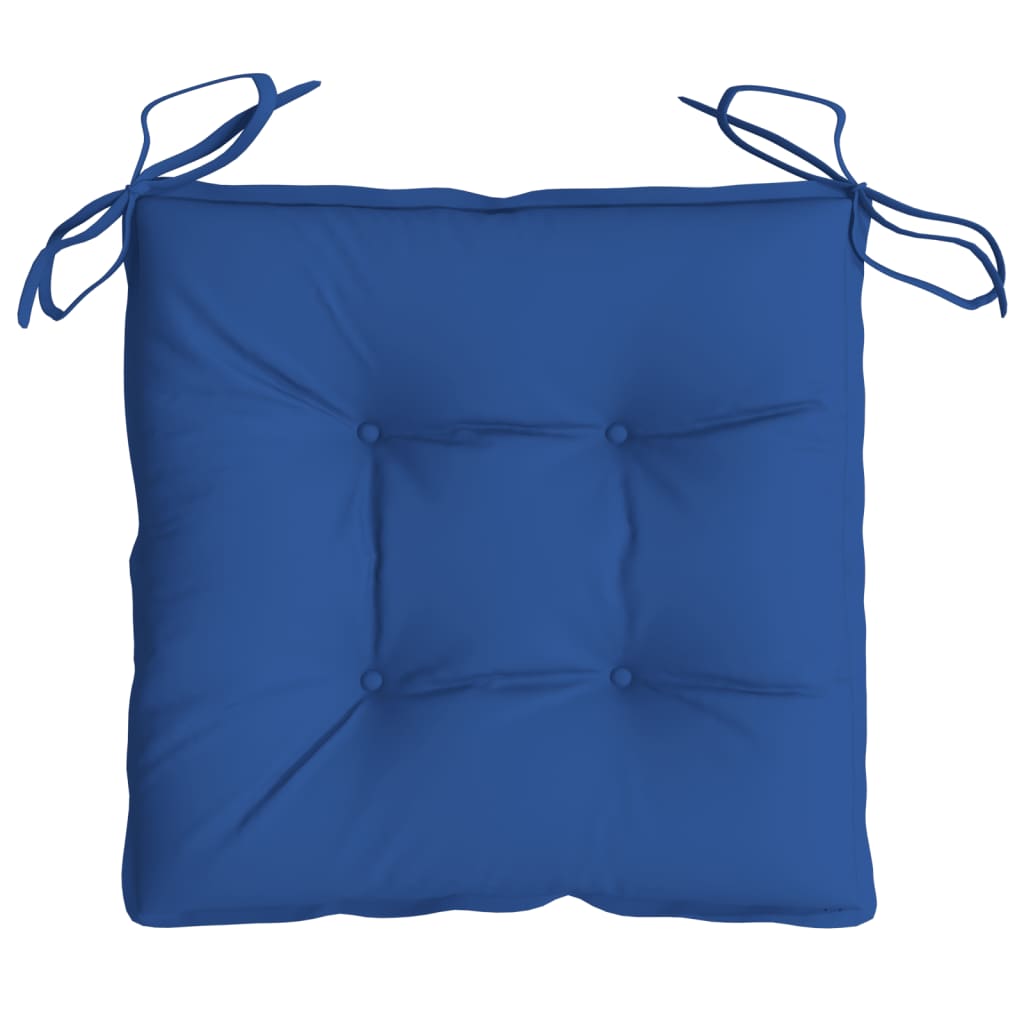 Palečių pagalvėlės, 4vnt., mėlynos, 50x50x7cm, oksfordo audinys