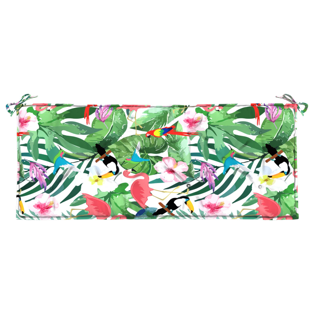 Garden bench cushion, various colours, 120x50x7cm, fabric