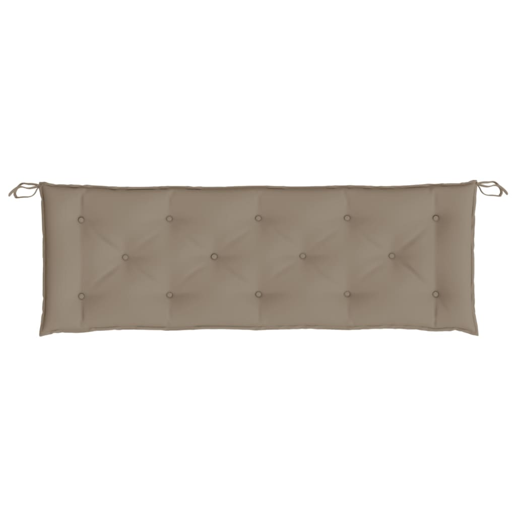Sodo suoliuko pagalvėlė, taupe spalvos, 150x50x7cm, audinys