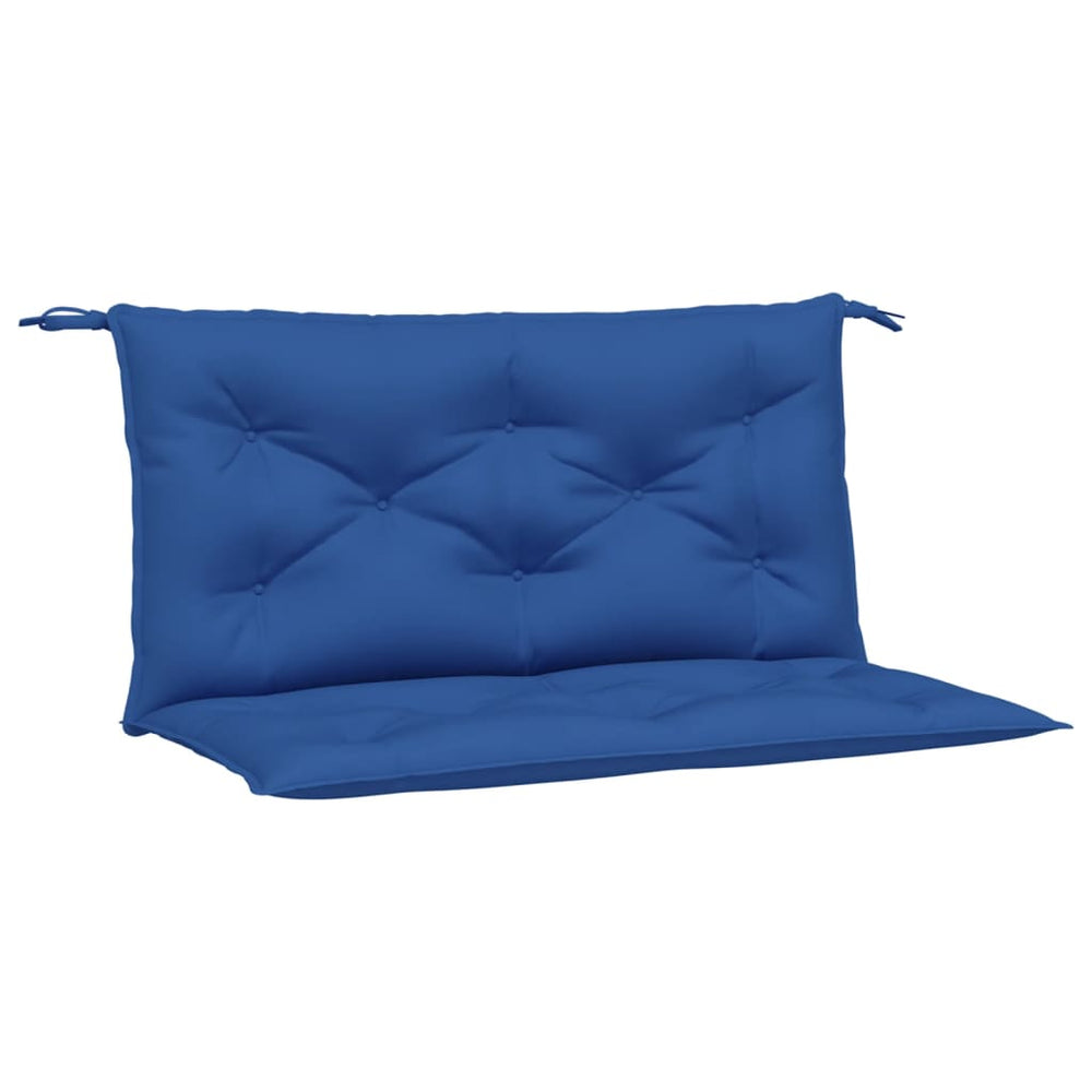 Sodo suoliuko pagalvėlės, 2vnt., mėlynos, 100x50x7cm, audinys