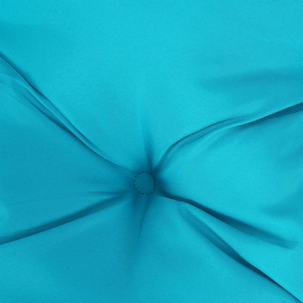 Sola sēdekļa spilveni, 2 gab., tirkīza, 100x50x7cm, audums