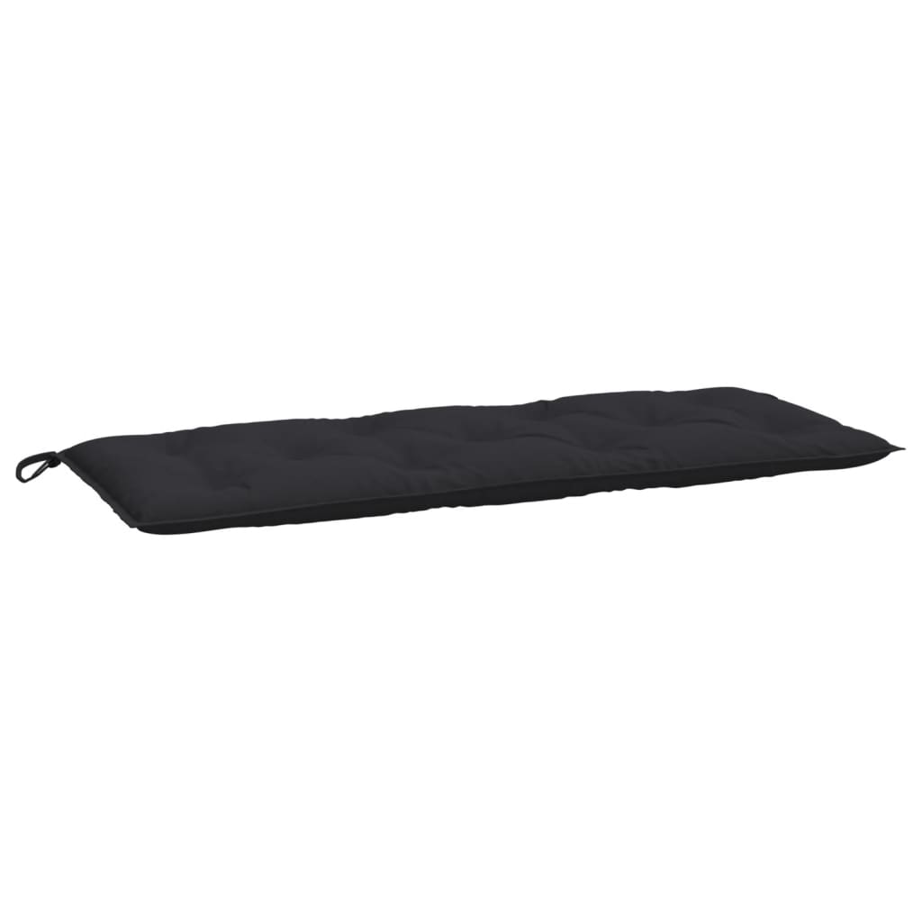 bench cushions, 2 pcs, black, Oxford fabric