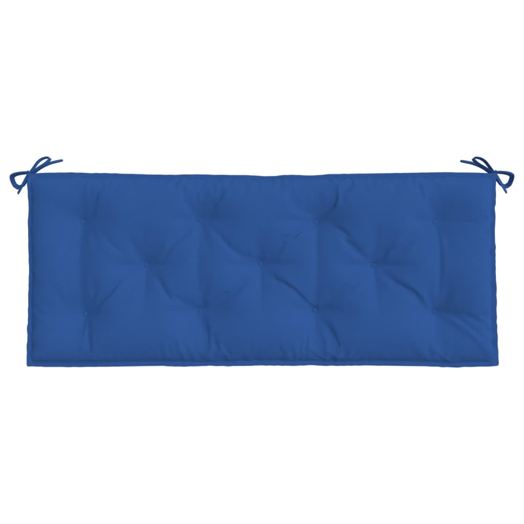 bench cushions, 2 pcs, blue, oxford fabric
